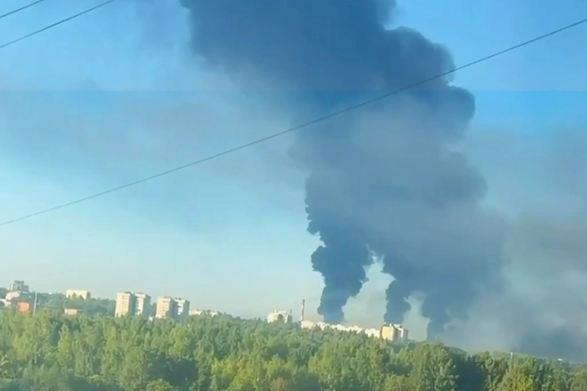 Ukraine strikes Russian oil refinery over 1,300km behind frontline, says Zelensky