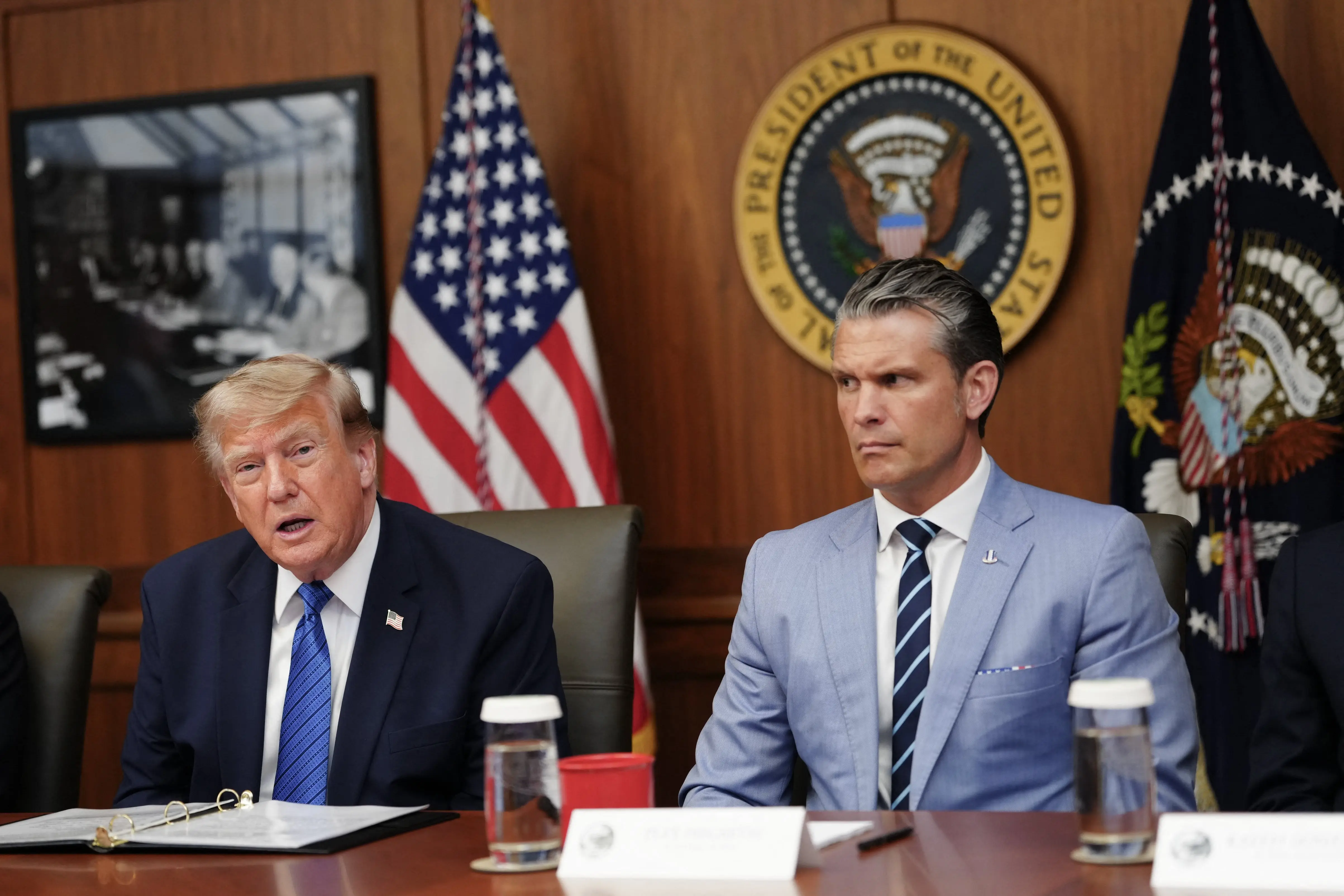 Trump vows jail for ‘leakers’ over missile shortage report in Truth Social rant