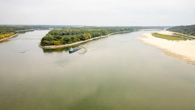 Romania rushes to sink 4 barges in the Danube to keep a nuclear power plant's second reactor running