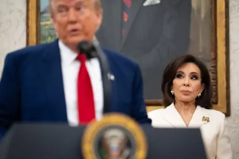 Trump again rebukes Jeanine Pirro over reflecting pool ‘vandalism’ case