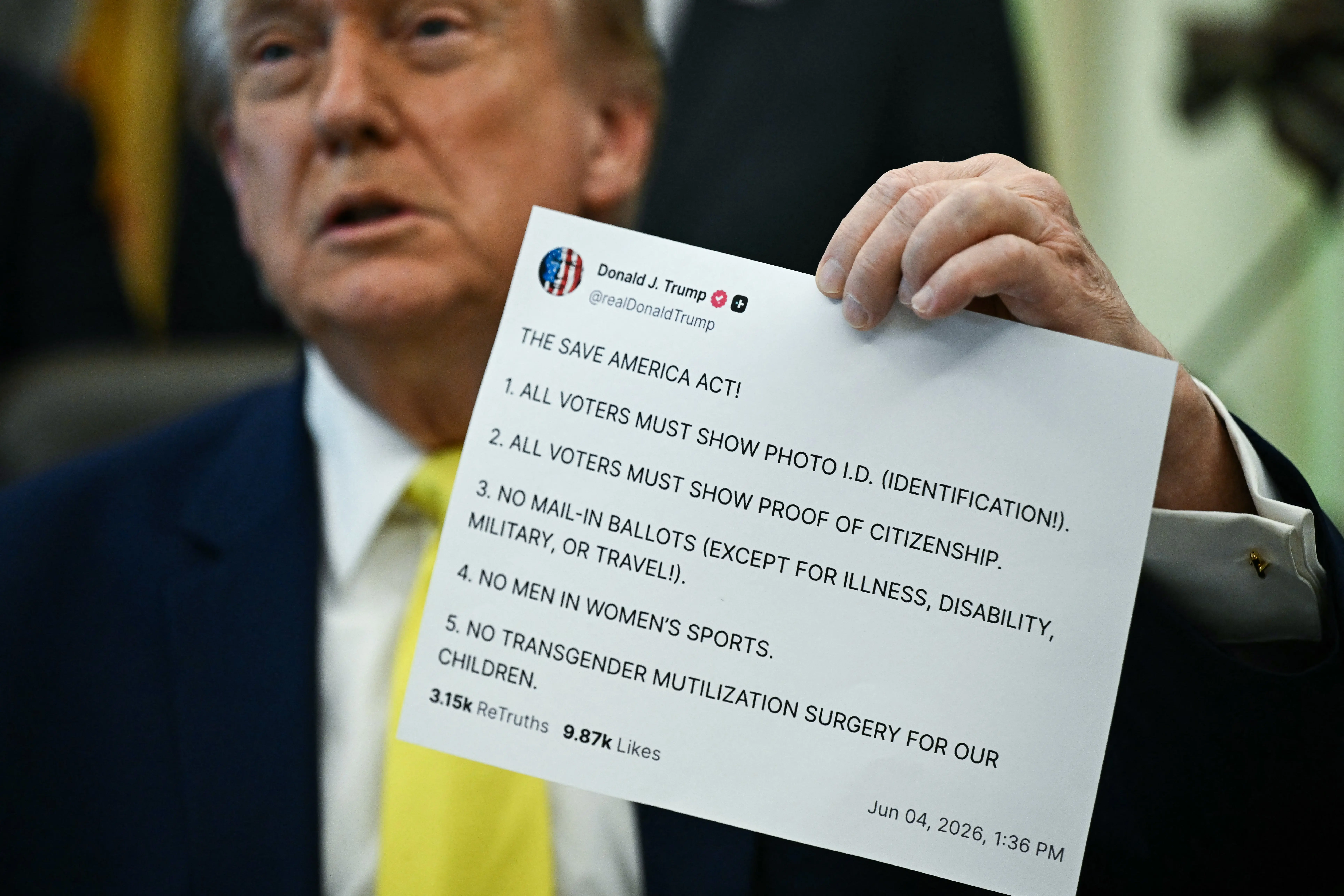 Traffic to Trump’s Truth Social suffers double-digit decline over summer