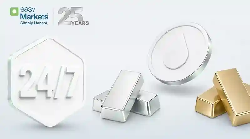 easyMarkets Expands Commodity Offering with 24/7 Gold, Silver and Oil Trading