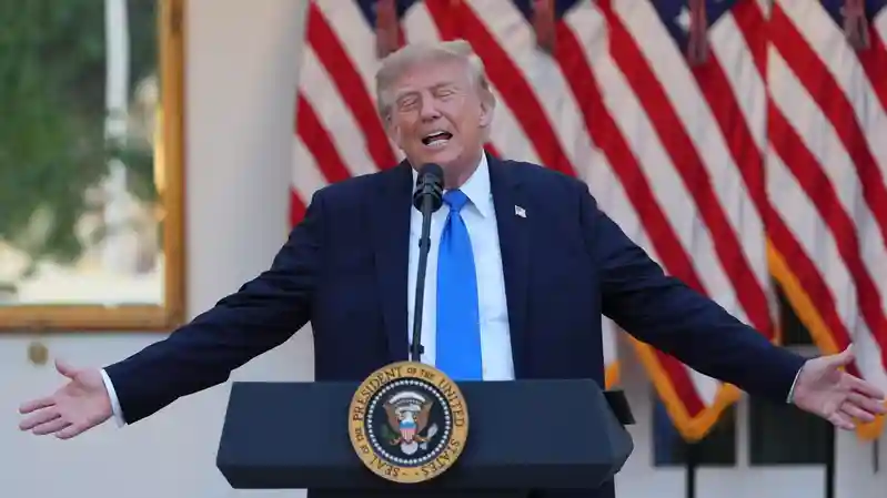 Trump’s Rose Garden beef burgers spark outrage amid high prices