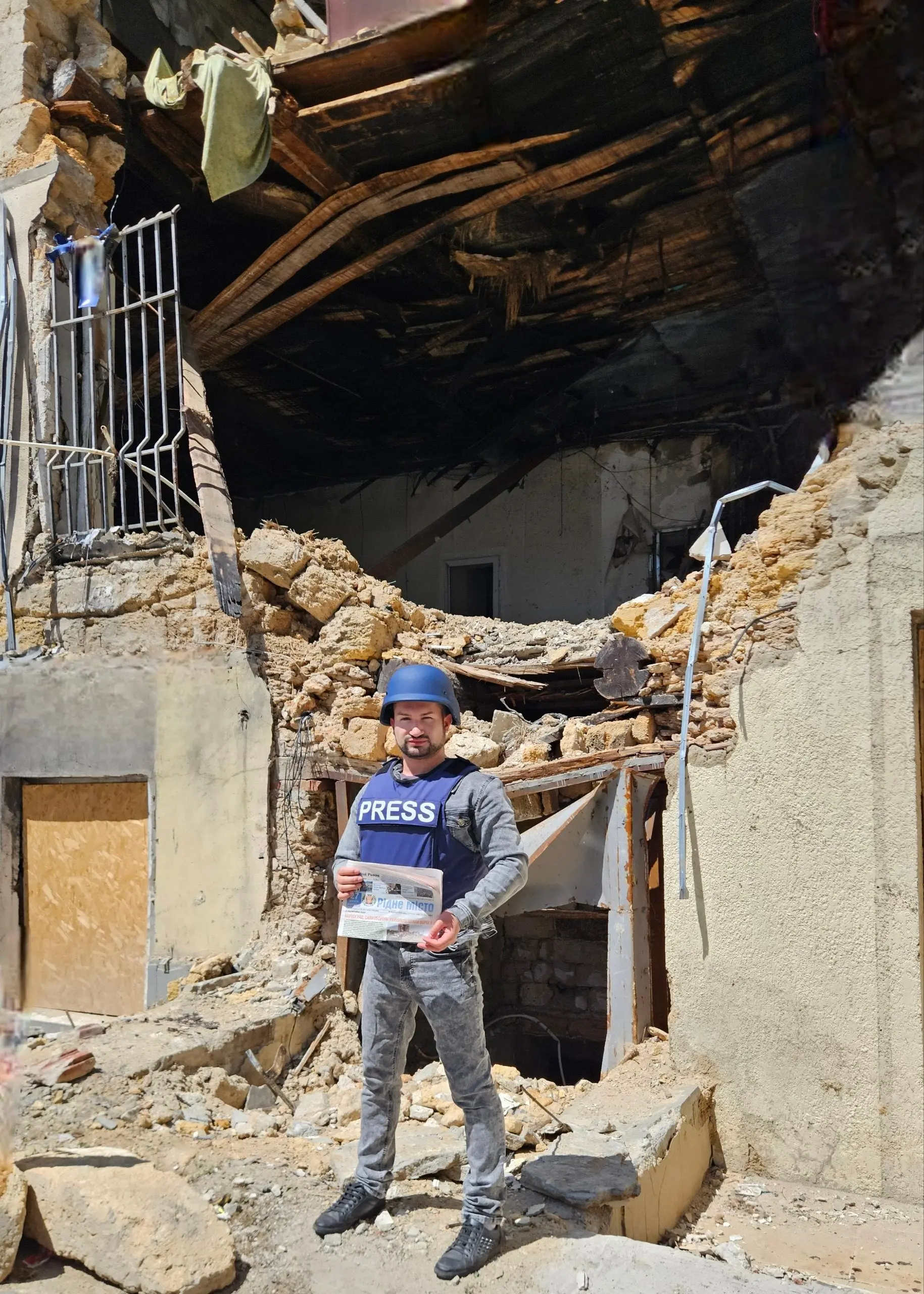‘We were local journalists in Ukraine. Then overnight we became war correspondents’
