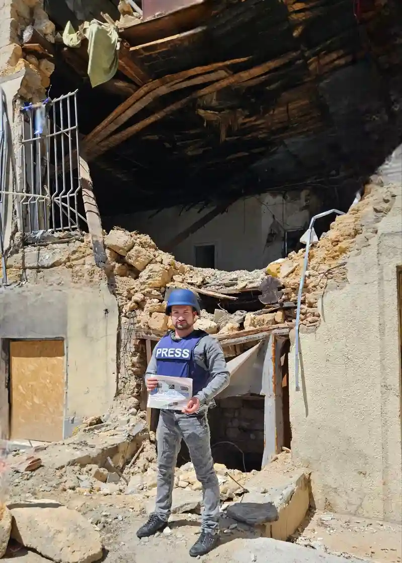 ‘We were local journalists in Ukraine. Then overnight we became war correspondents’