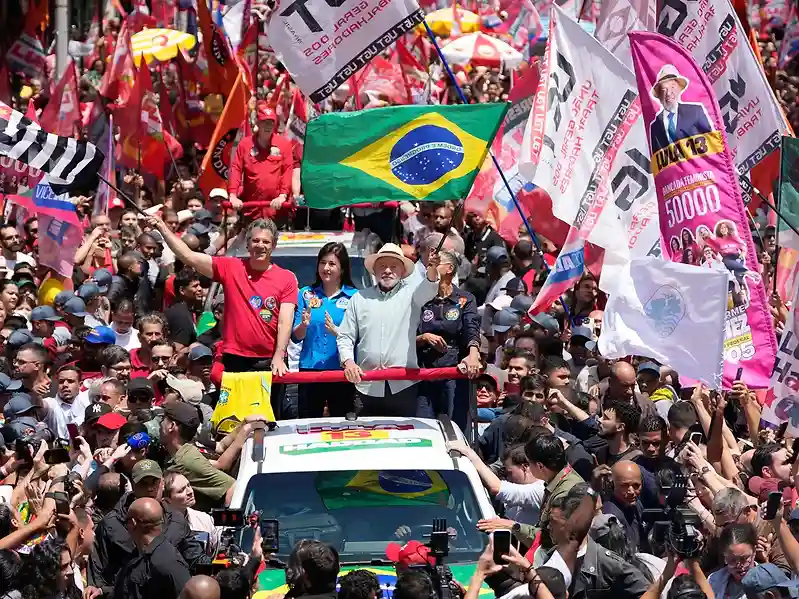 Brazil’s Lula and Bolsonaro close campaigns ahead of critical election