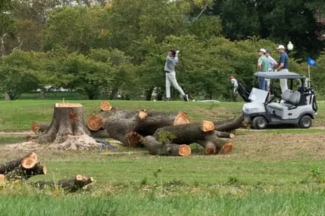 Judge orders Trump administration to halt work on historic DC golf course