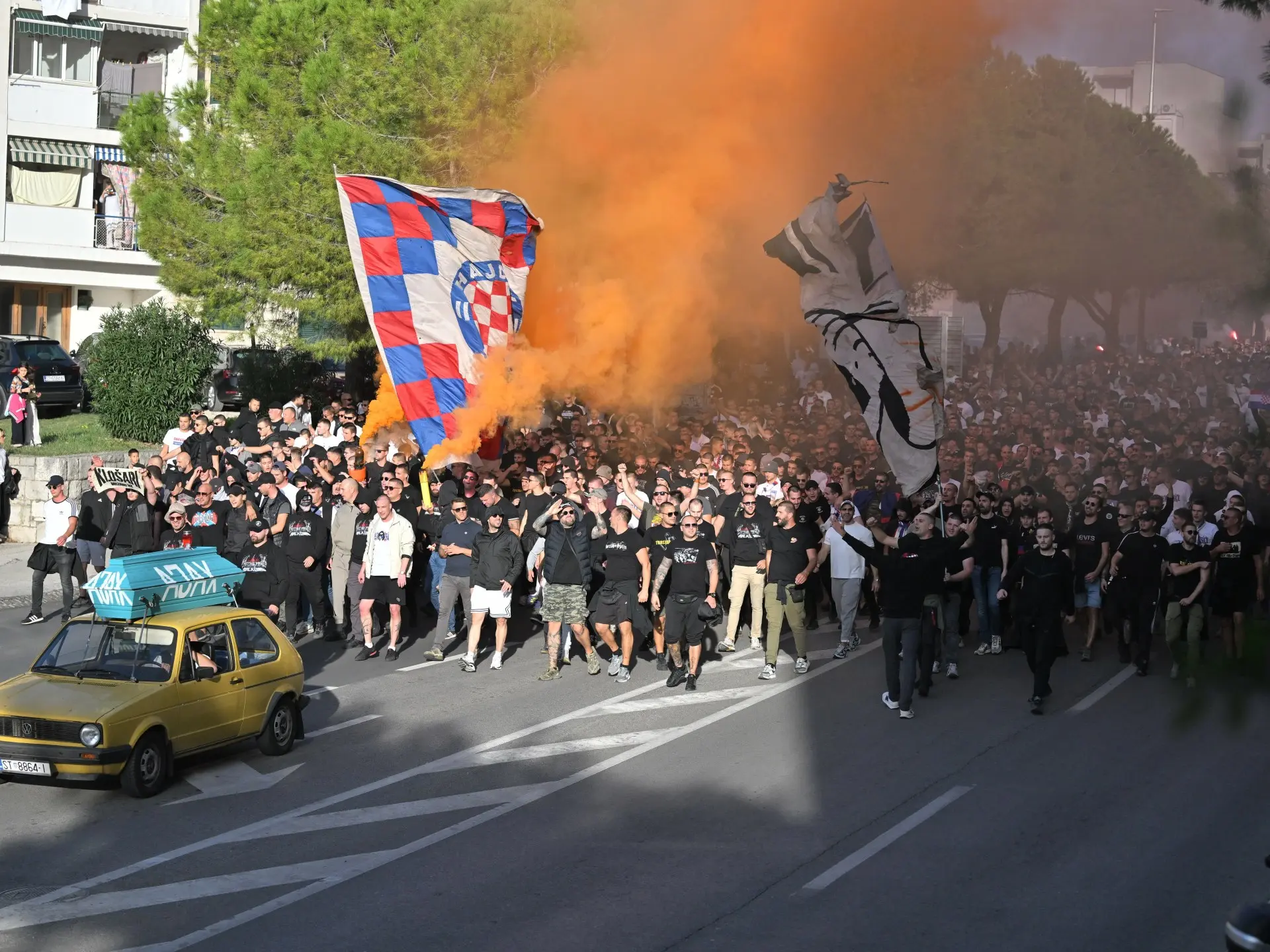 Arrests made for pro-Nazi chants at Hajduk Split-Ajax match in Croatia