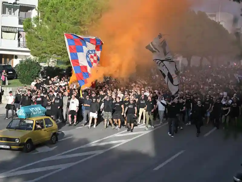 Arrests made for pro-Nazi chants at Hajduk Split-Ajax match in Croatia