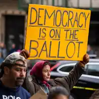 Photos: No Kings rallies in US urge midterm voters to cast ballots early
