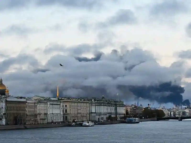 Ukrainian drone attack on Russia’s St Petersburg kills 1, hits energy sites