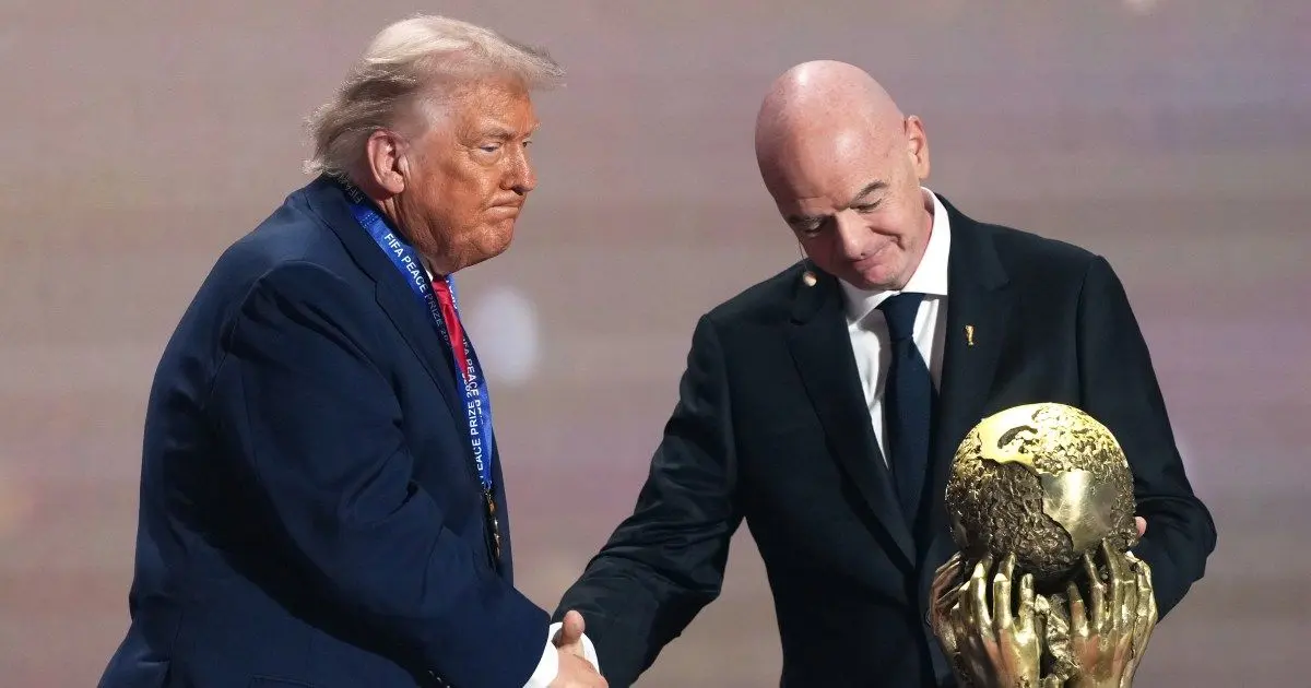 Will FIFA scrap its peace prize, making Trump its first and only winner?