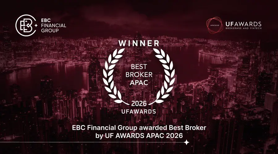 EBC Financial Group awarded Best Broker by UF AWARDS APAC 2026