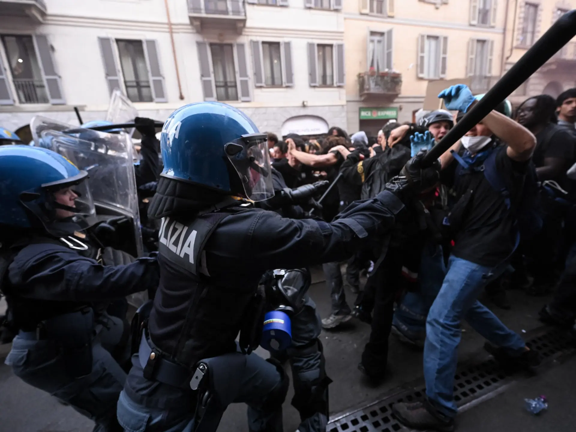 Italy approves sweeping security measures in response to protests