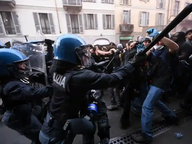 Italy approves sweeping security measures in response to protests