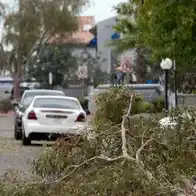 Hail the size of golf balls pummel parts of Arizona as rare storm moves through the West