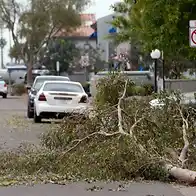 Monster hail smashes cars as rare tornado threat grips Arizona