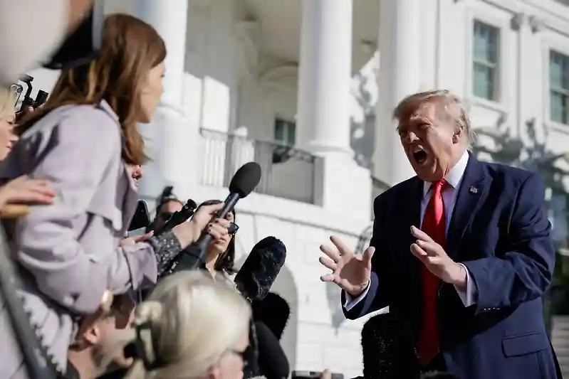 Trump berates ‘horrible little’ female reporter in fit over Vivek foe’s mom
