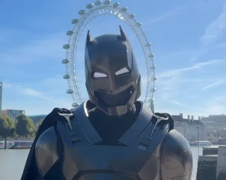 He wants to clean up the city and banish high prices. But who is ‘London’s Batman’?