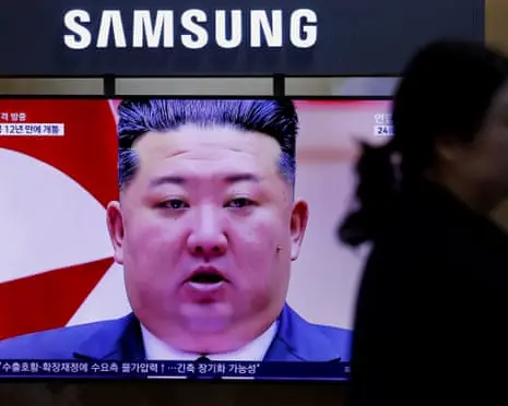 Kim Jong-un crosses newly opened bridge into China