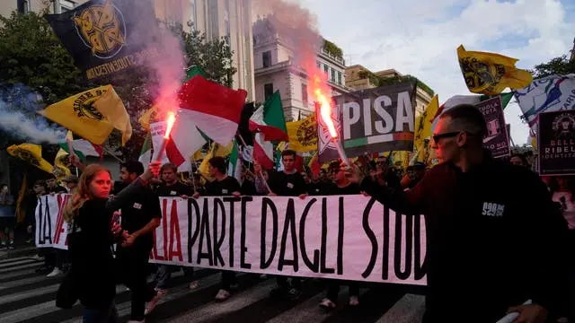 Italy sends hundreds of soldiers to Milan for protest, one of many planned across Europe