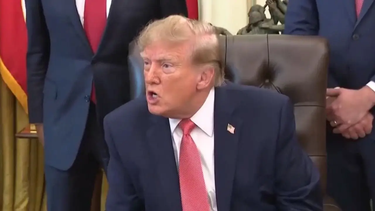 Trump lost it and ordered me to be ‘quiet’ in the Oval Office. Then it got personal