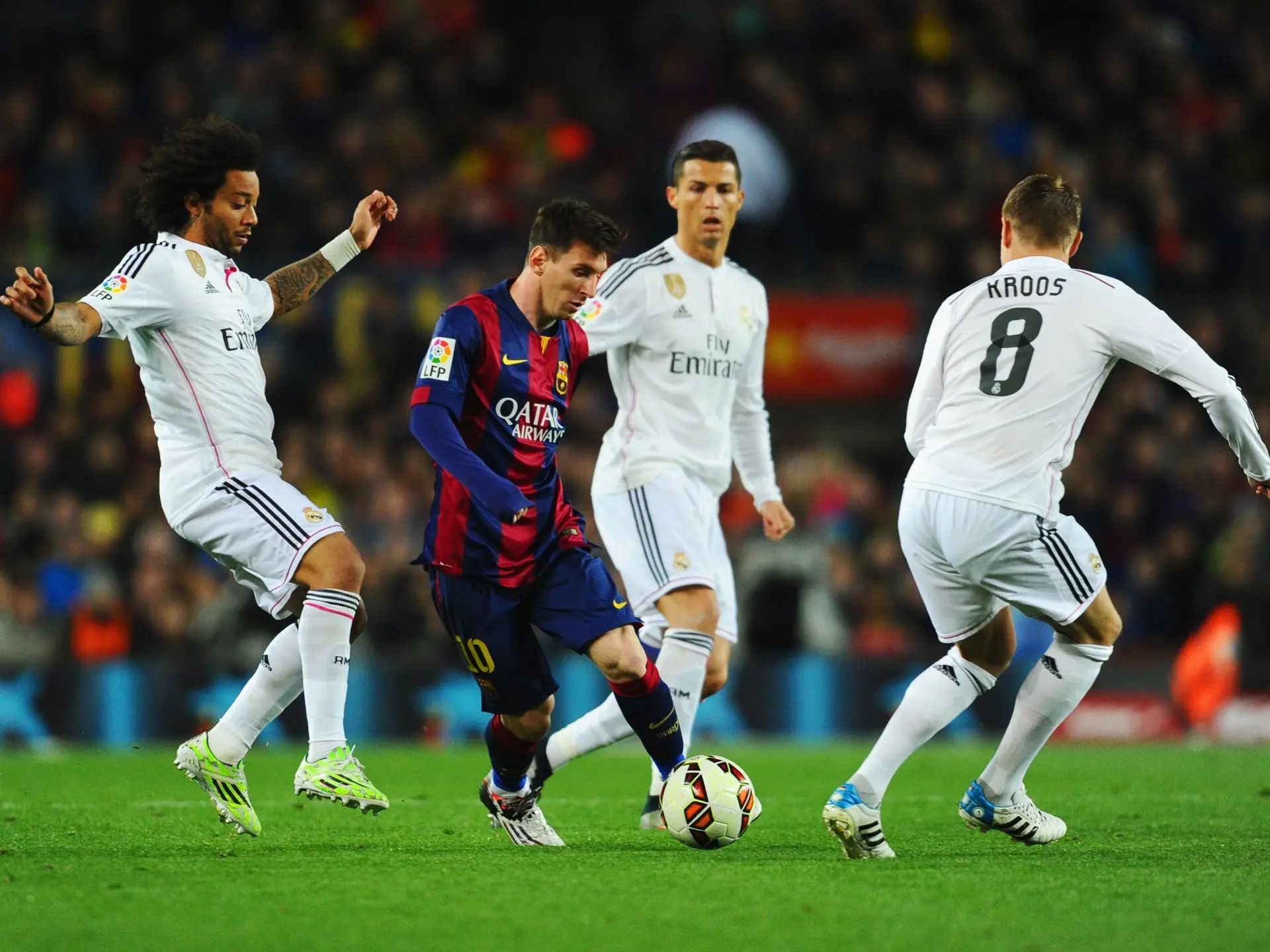 What are the top five El Clasico clashes between Barcelona and Real Madrid?