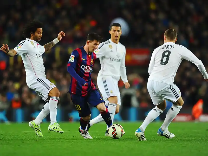 What are the top five El Clasico clashes between Barcelona and Real Madrid?