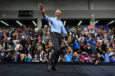 Obama rallies rapturous Michigan crowd for El-Sayed: ‘He’ll finish the job we started’