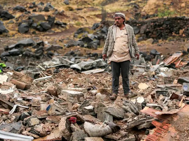 Saudi Arabia intercepts missiles and drones as fighting with Houthis rages