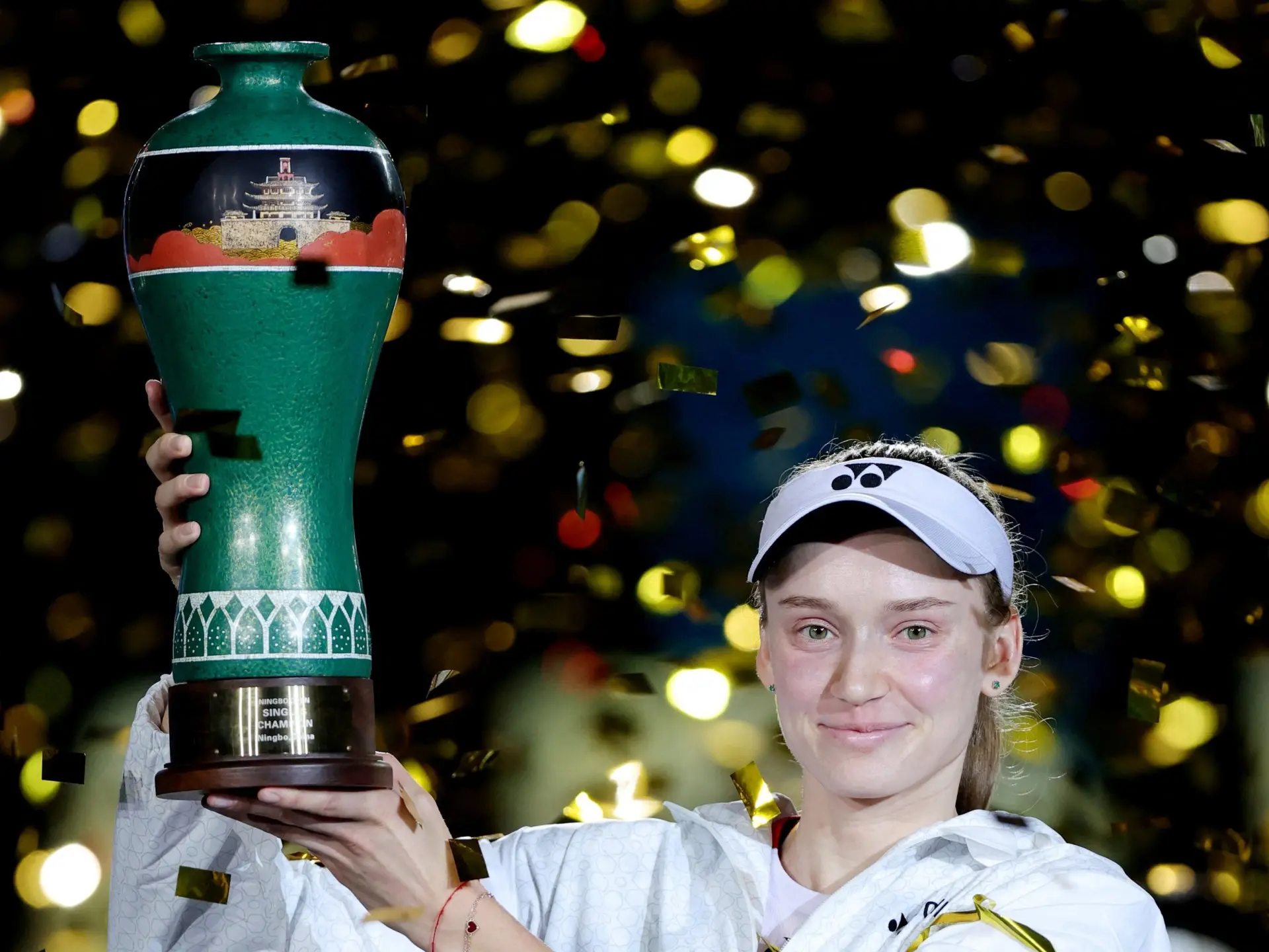 Elena Rybakina retains Ningbo title, wins first trophy as world number one