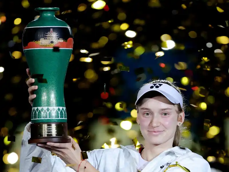 Elena Rybakina retains Ningbo title, wins first trophy as world number one