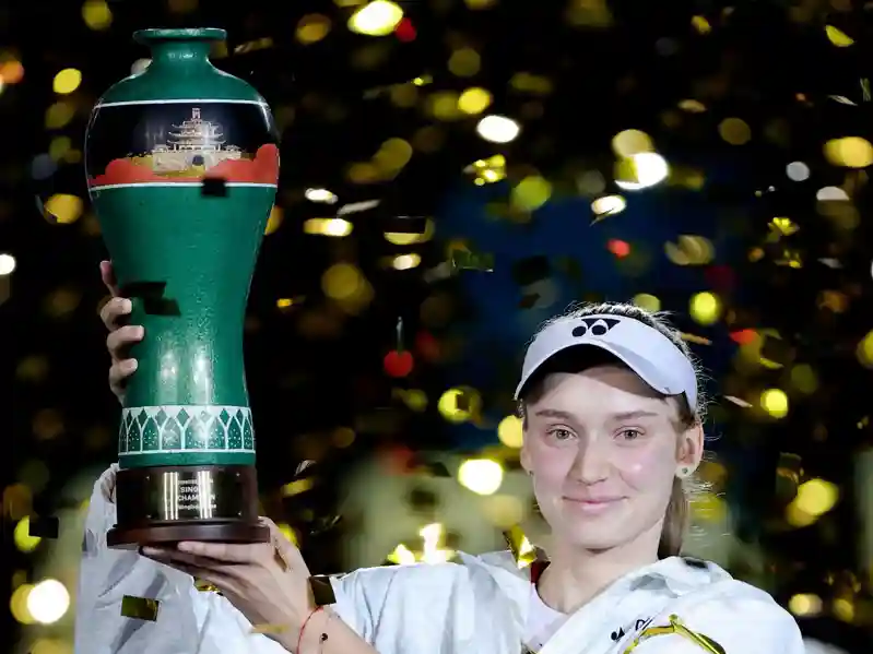 Elena Rybakina retains Ningbo title, wins first trophy as world number one