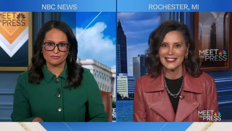 Michigan Gov. Gretchen Whitmer says America is ready to elect a woman