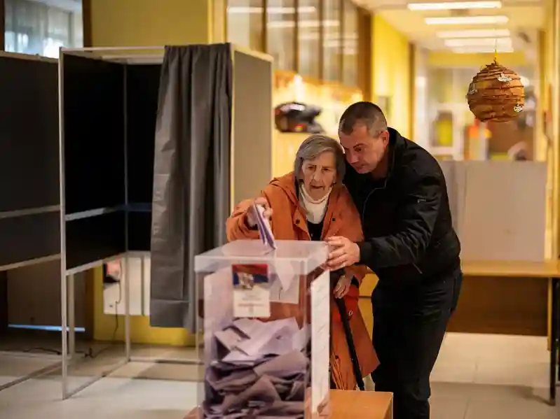 Polls close in Serbia as students challenge Vucic’s grip on power