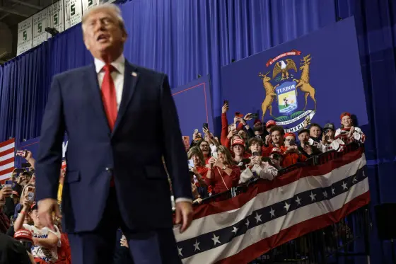 Trump leans into Islamophobic rhetoric at Michigan rally