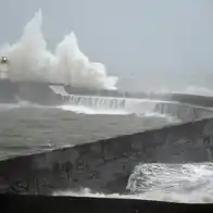 Two storms slam northern Europe, cut power to 150,000 homes