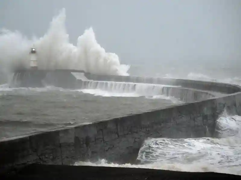 Two storms slam northern Europe, cut power to 150,000 homes