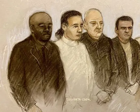 Jury selected for trial of four accused of sexually assaulting man’s drugged ex-wife