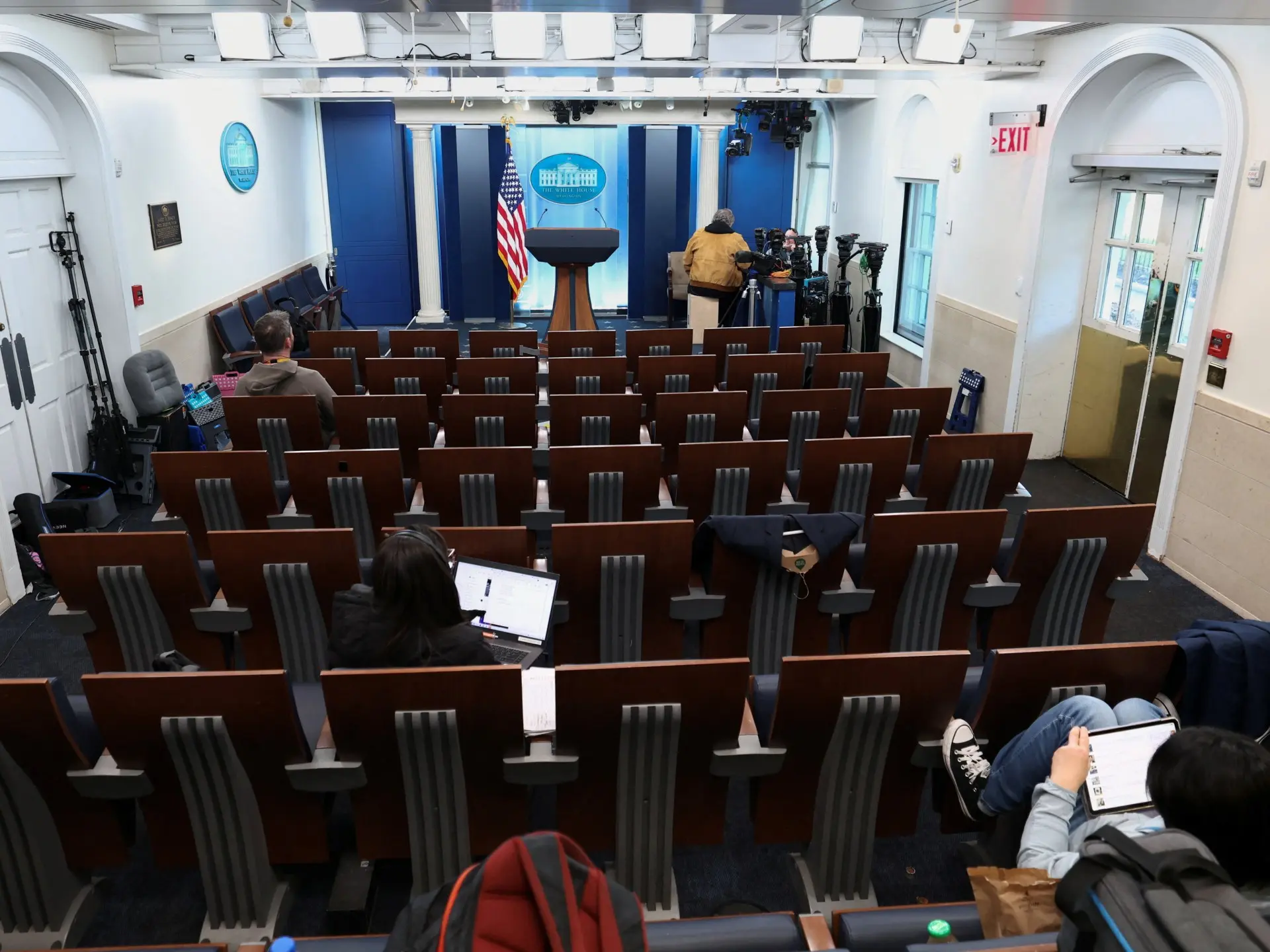 Trump faces private citizens lawsuit over limiting White House media access