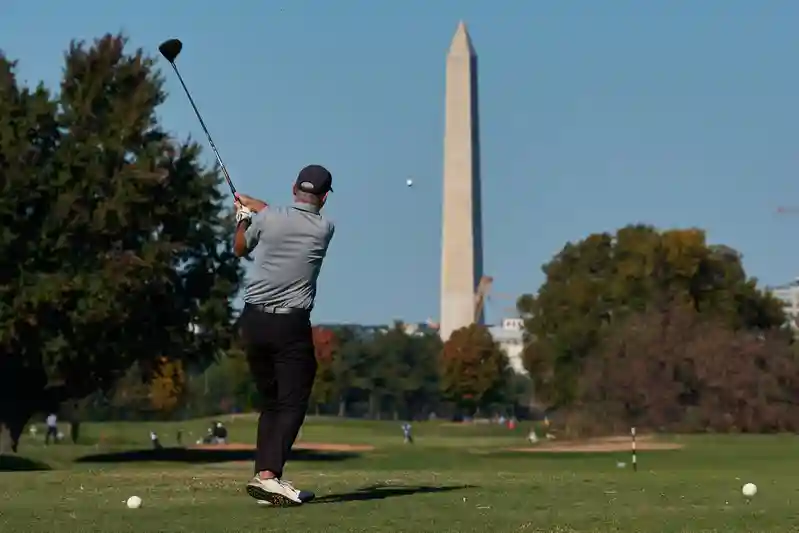 Judge halts Trump's makeover of historic DC golf course after 400 trees cut down