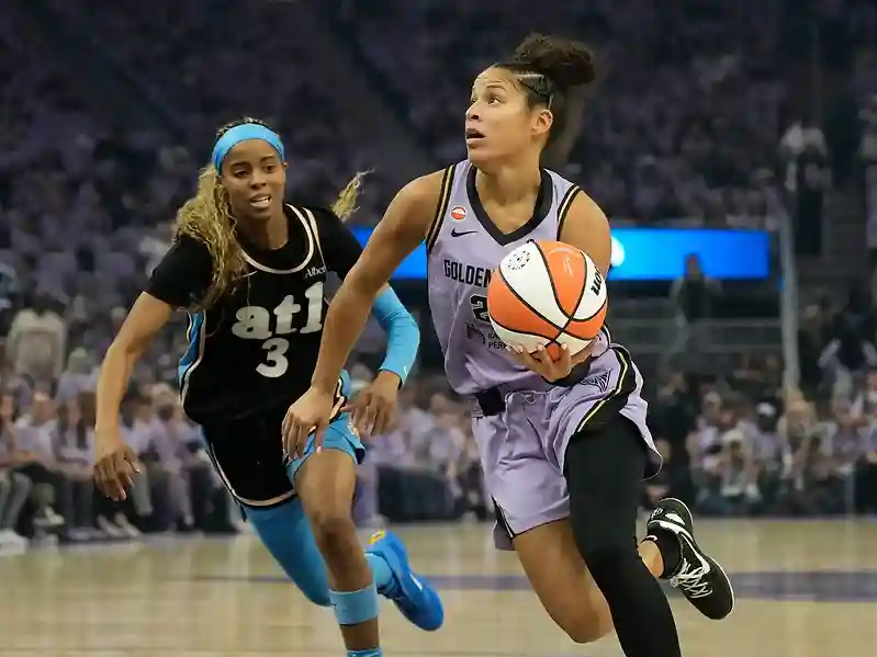 WNBA Finals: Valkyries beat Dream to reach the brink of their first title