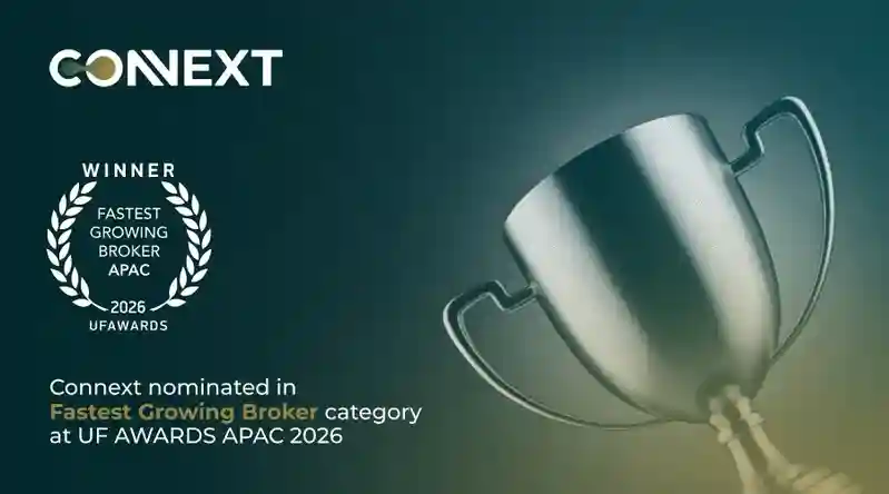 Connext takes home the Fastest Growing Broker award at UF AWARDS APAC 2026