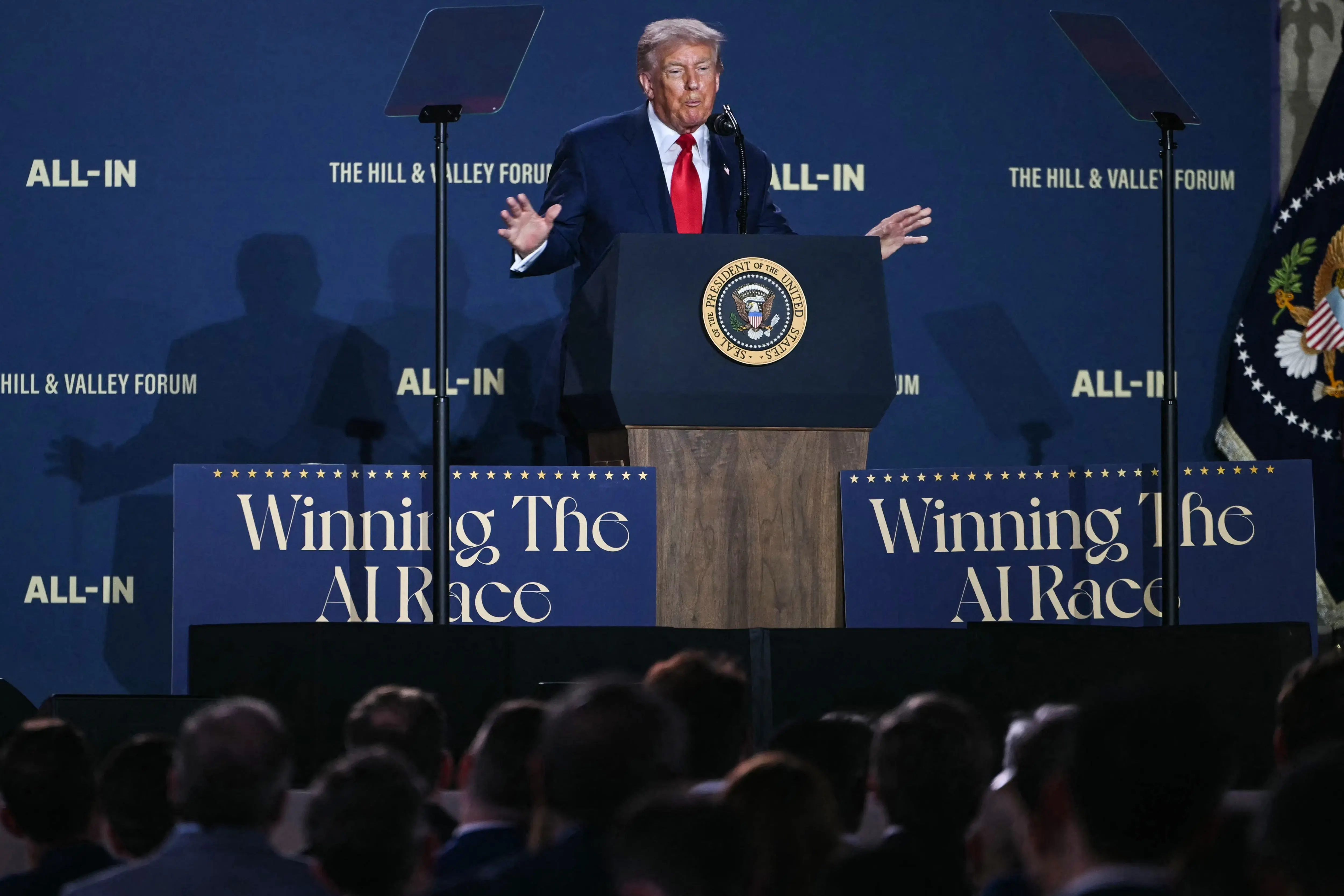 Trump says he will ban everyone from using the phrase ‘artificial intelligence’