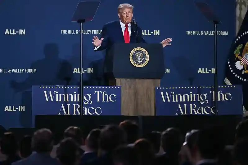 Trump says he will ban everyone from using the phrase ‘artificial intelligence’