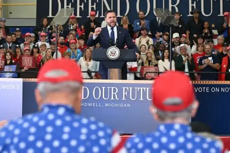 JD Vance steps up extreme attacks on Democratic Senate candidate Abdul El-Sayed