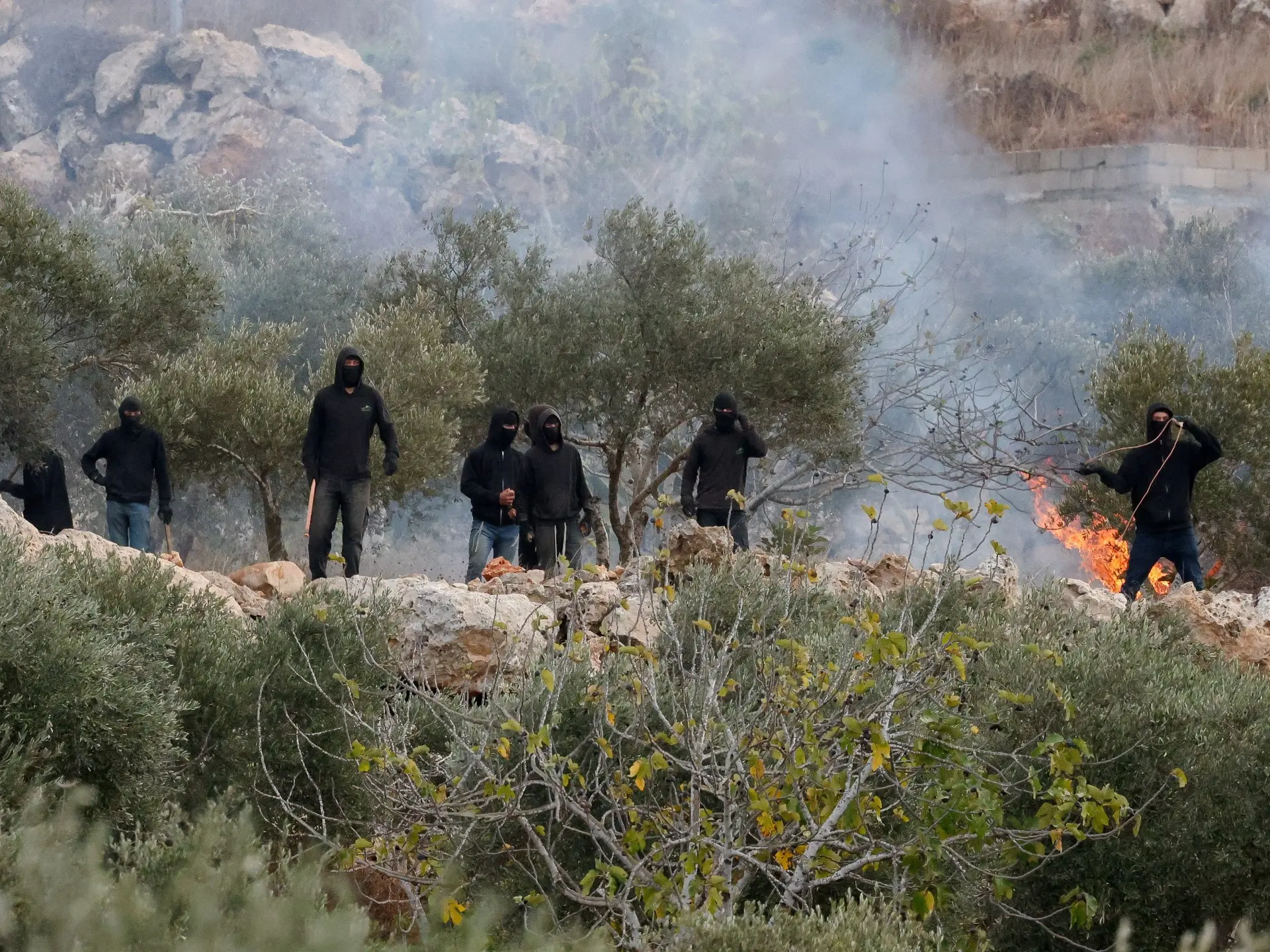 Activists accuse Israeli settlers of assault in occupied West Bank