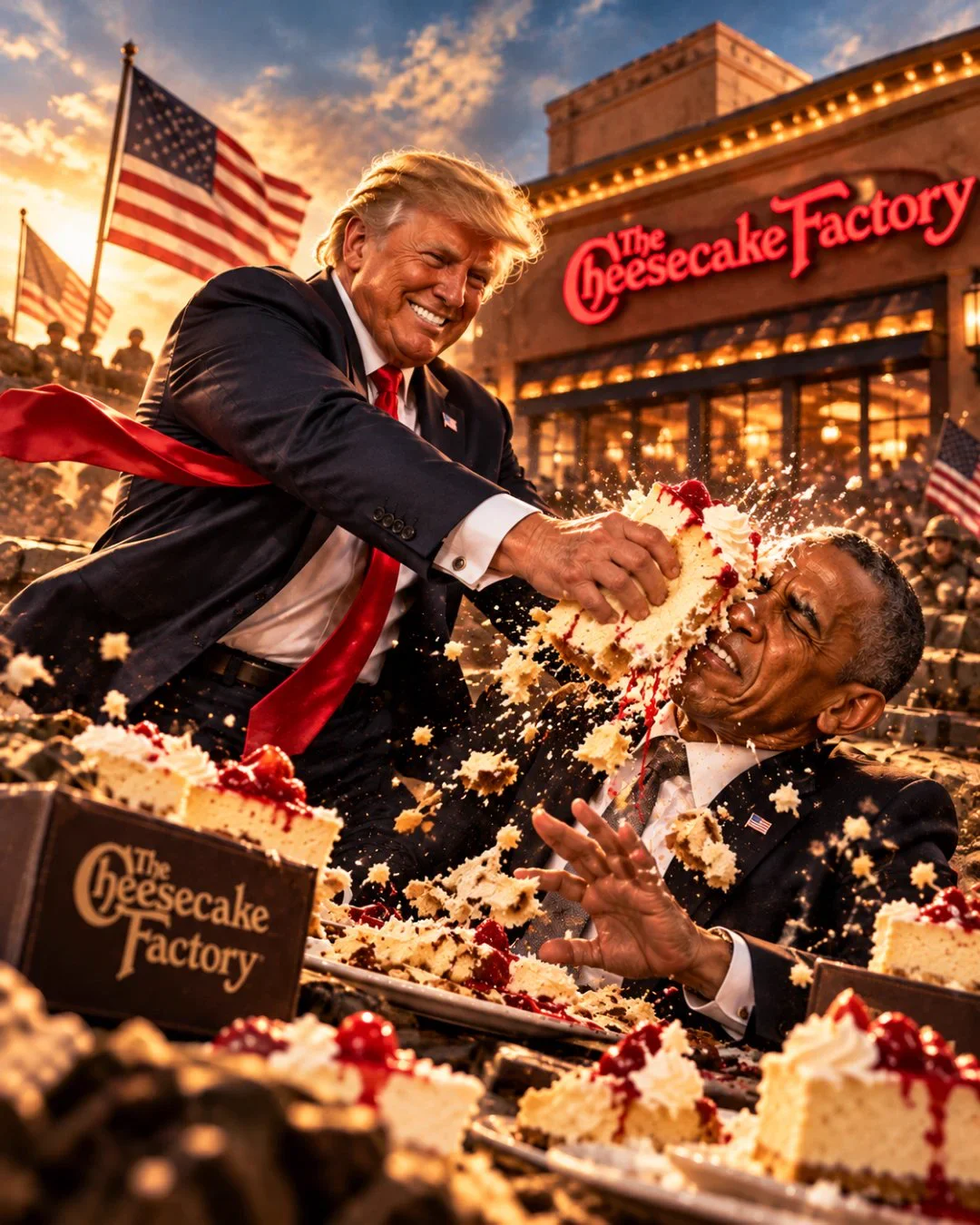 In the final days of the midterms, Trump is drowning in AI slop and raging at Obama