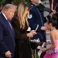 Donald Trump avoids another infamous Minions moment at White House Halloween event