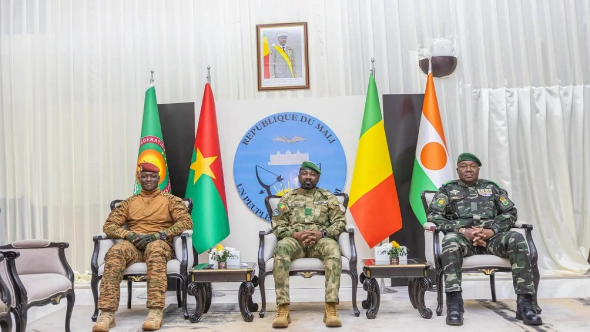 Burkina Faso leader vows AES alliance crackdown on armed groups in Sahel
